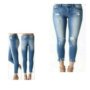 MED WASH SKINNY JEAN